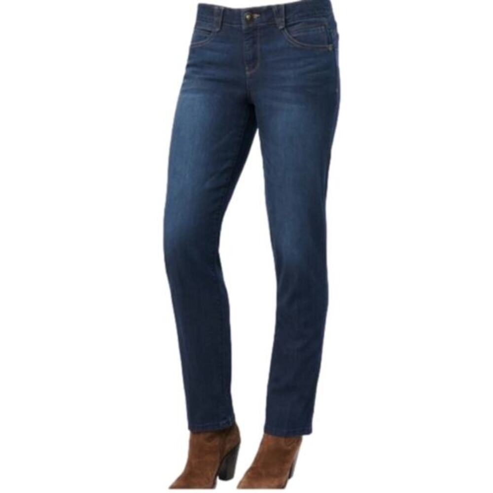 DEmocracy absolution indigo‎ straight leg Stretch Comfy Jeans Women's size 10